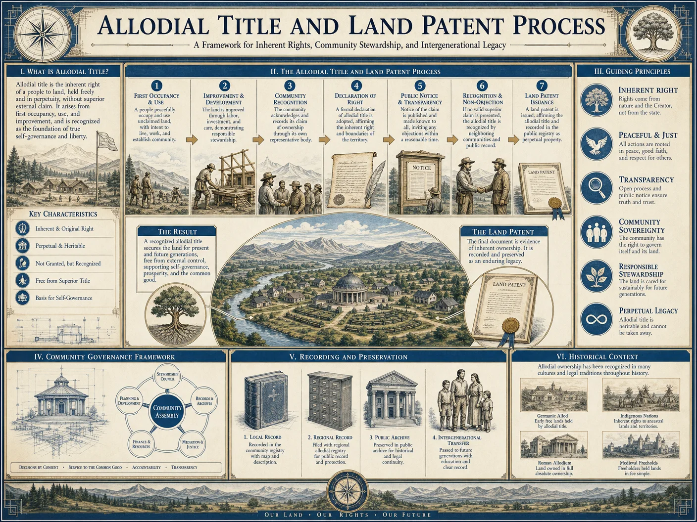 Allodial Title and Land Patent Process