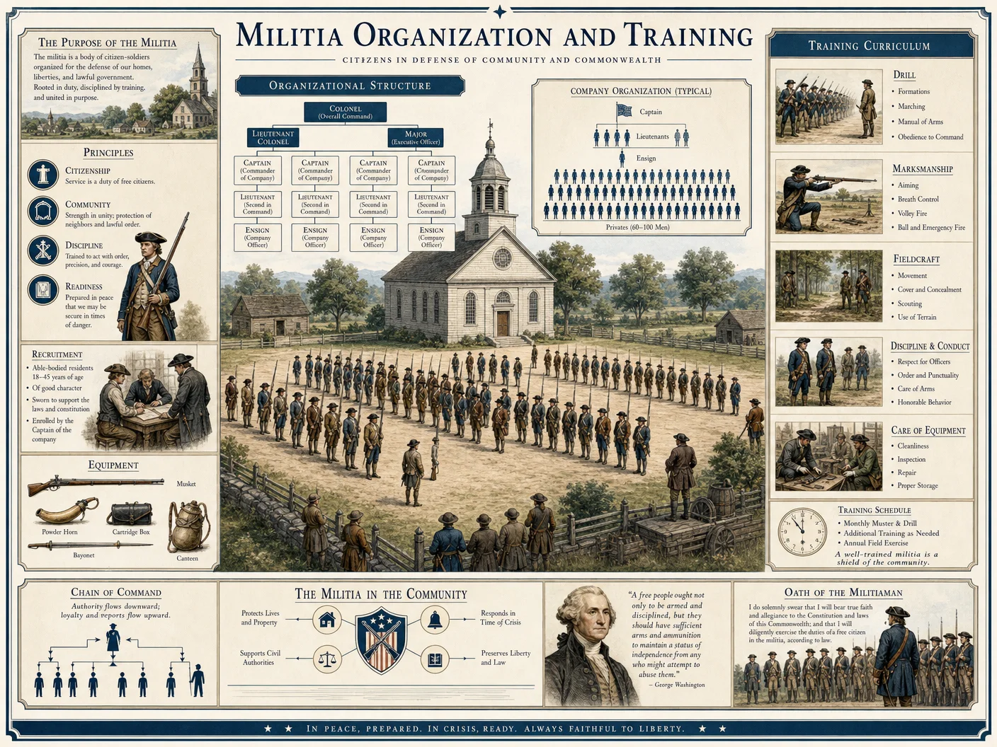 Militia Organization and Training