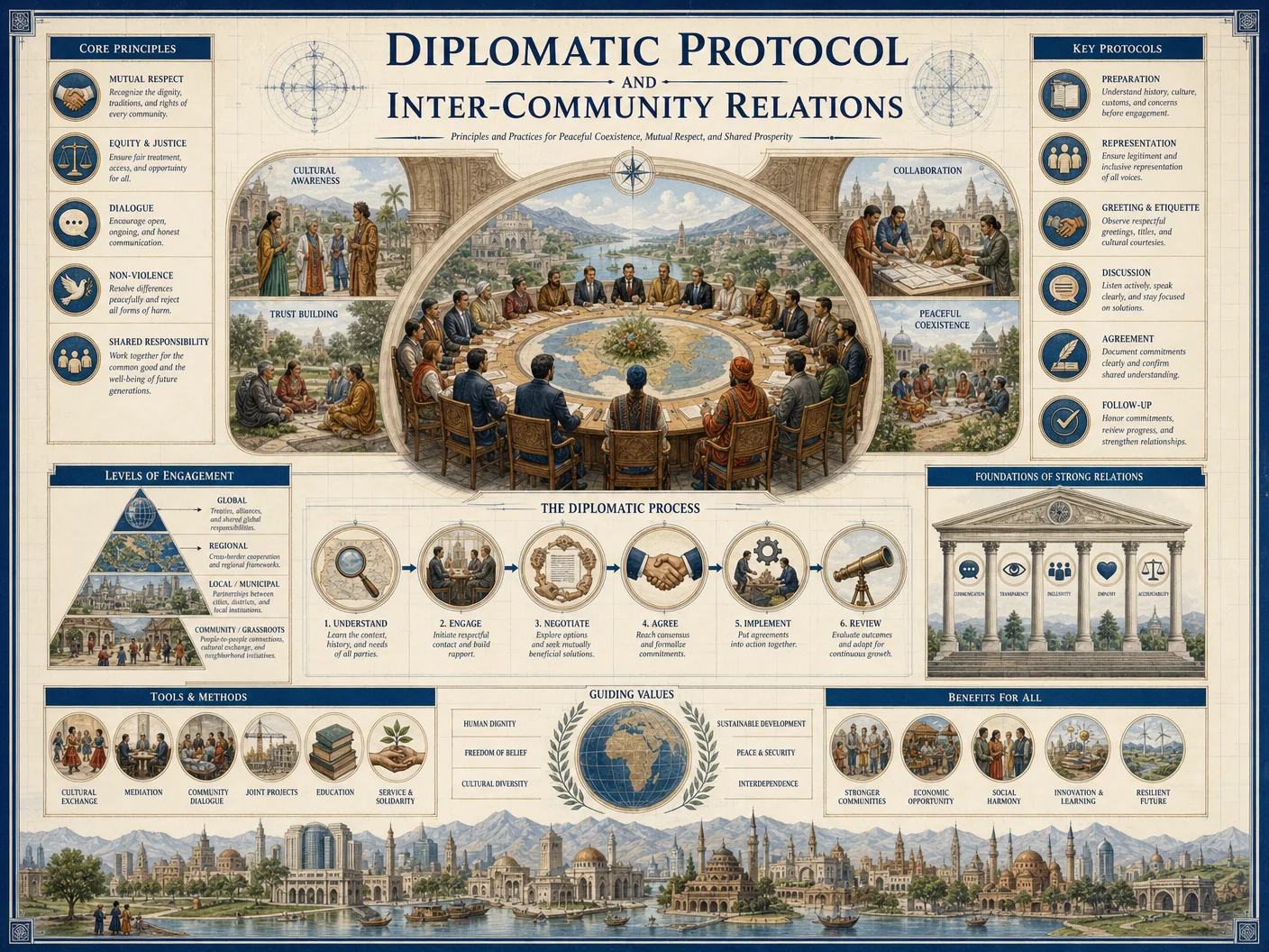 Diplomatic Protocol and Inter-Community Relations