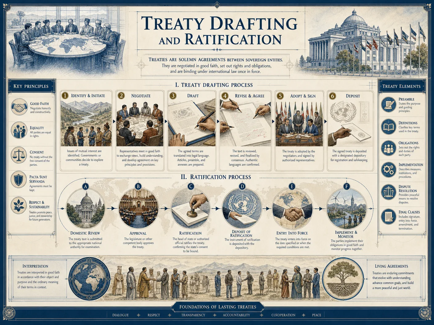 Treaty Drafting and Ratification