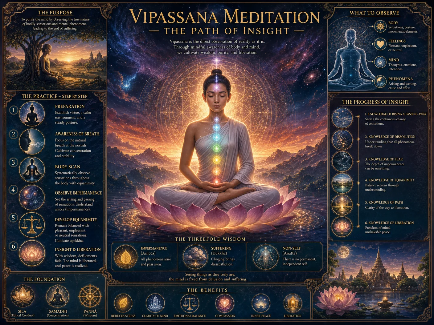 Vipassana Meditation — The Path of Insight