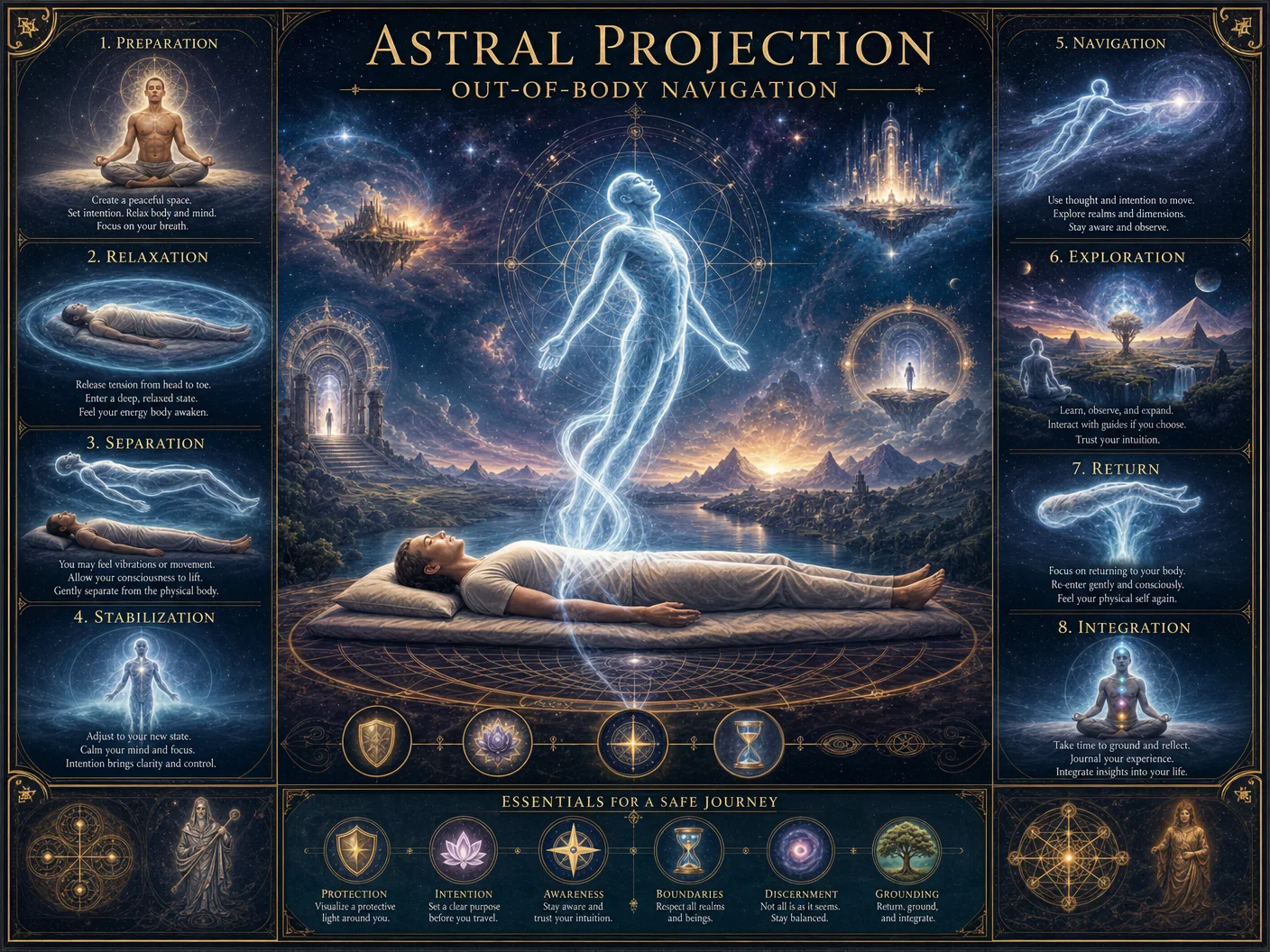 Astral Projection — Out-of-Body Navigation