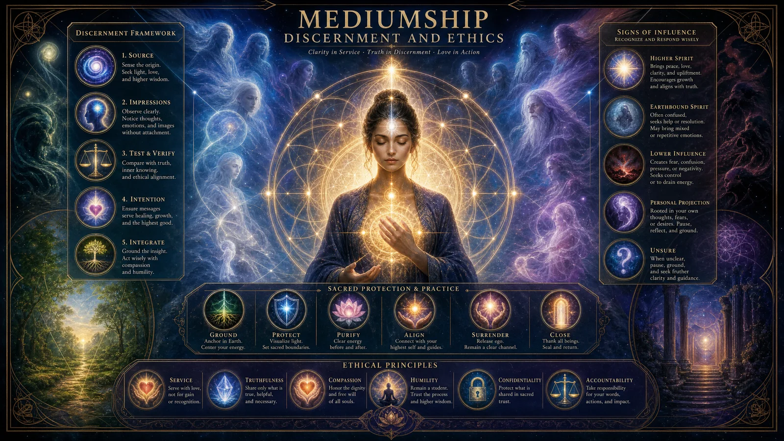 Mediumship Discernment and Ethics