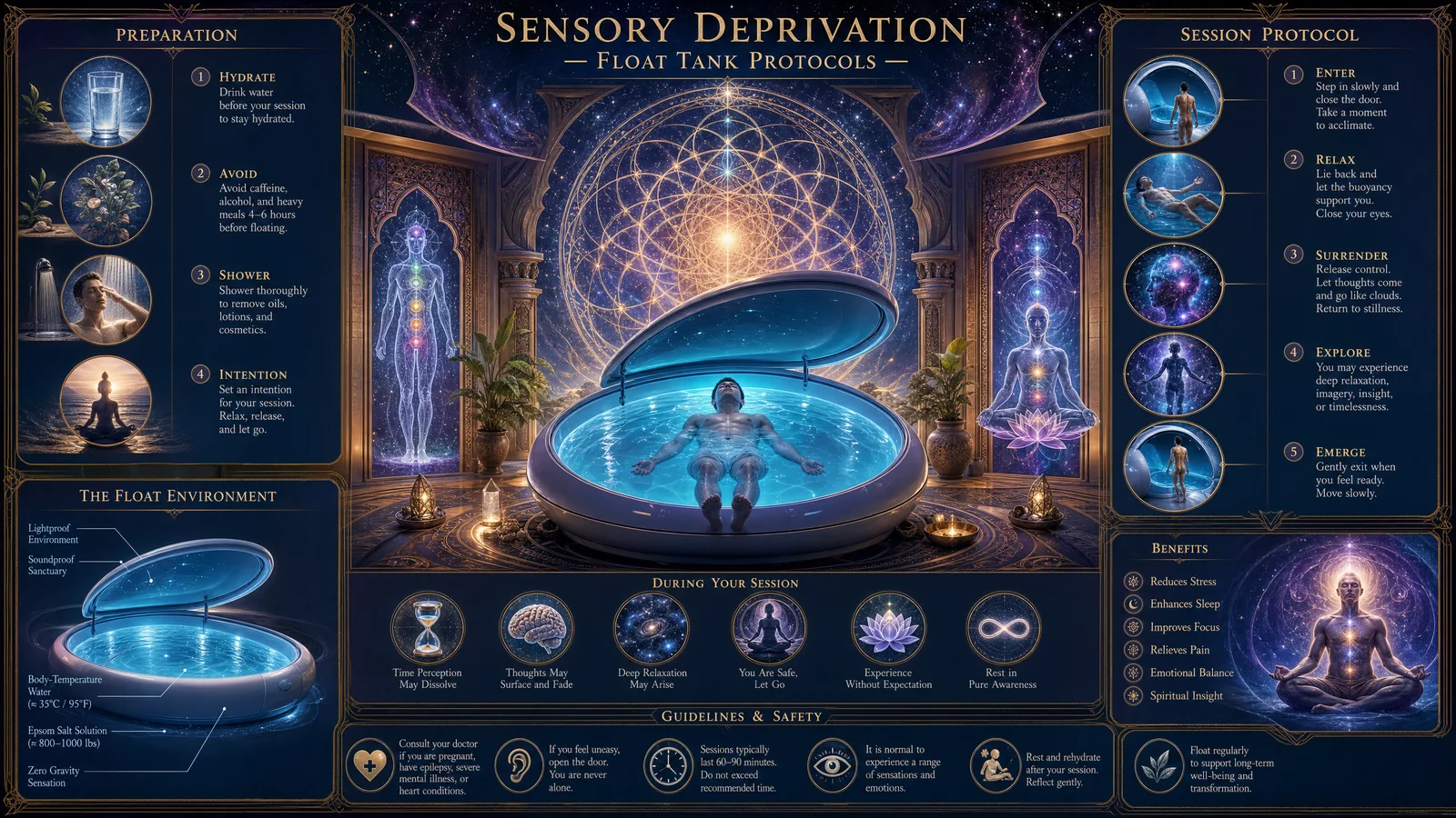 Sensory Deprivation — Float Tank Protocols