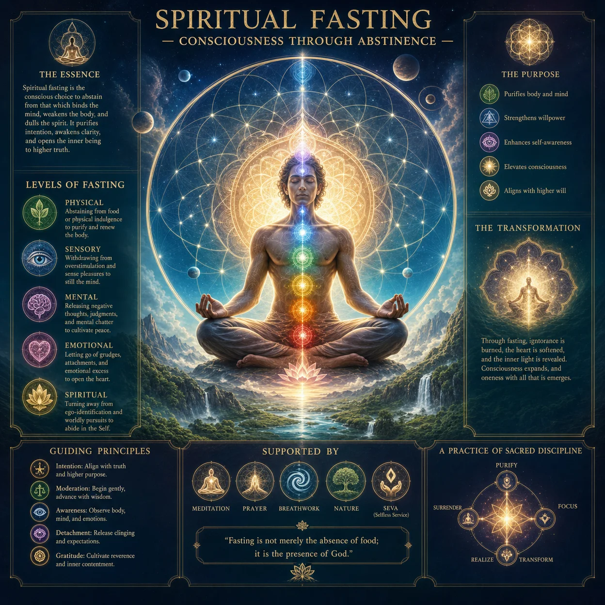 Spiritual Fasting — Consciousness Through Abstinence