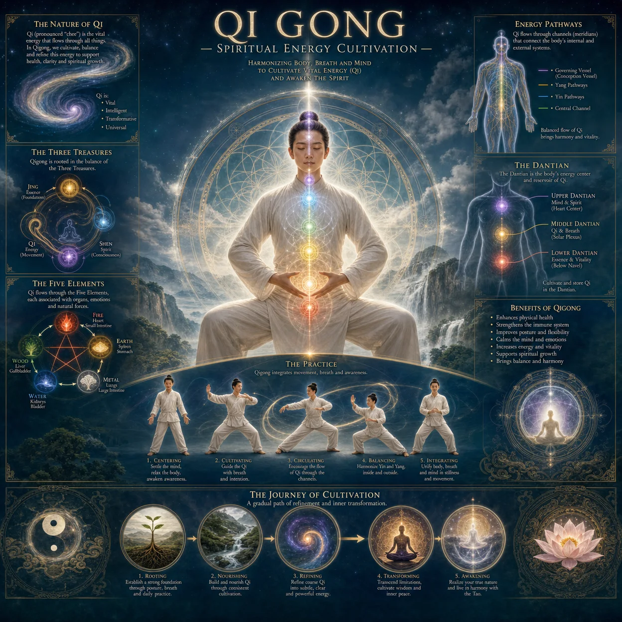 Qi Gong — Spiritual Energy Cultivation