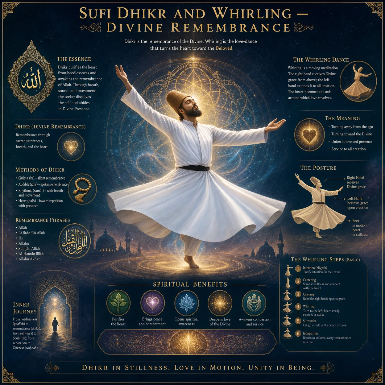 Sufi Dhikr and Whirling — Divine Remembrance