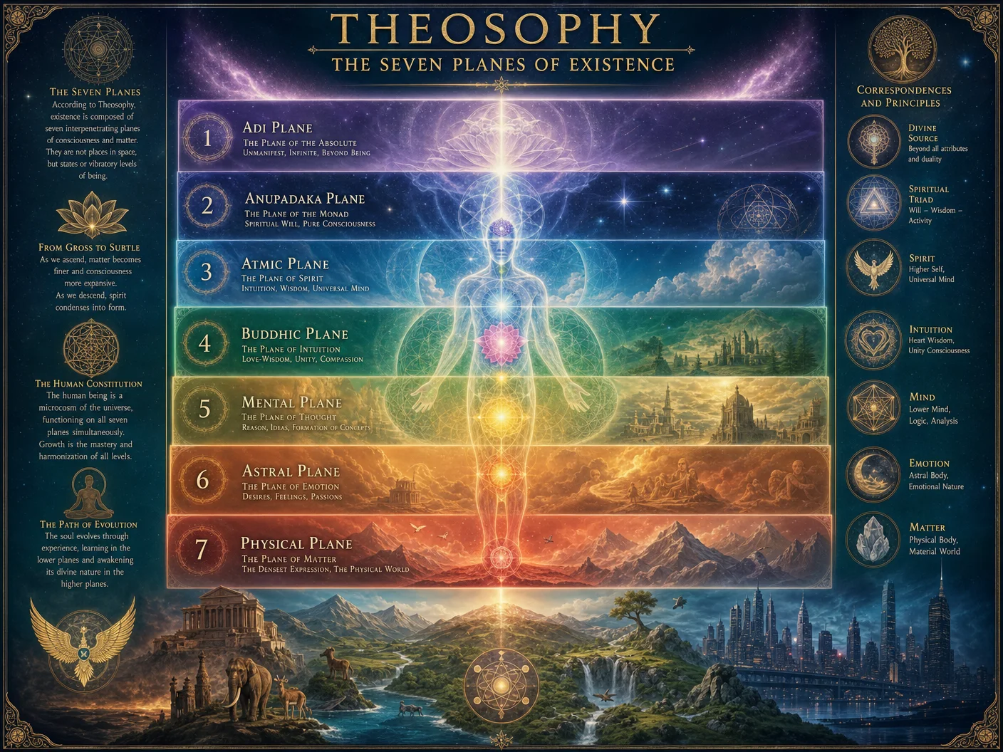 Theosophy — The Seven Planes of Existence
