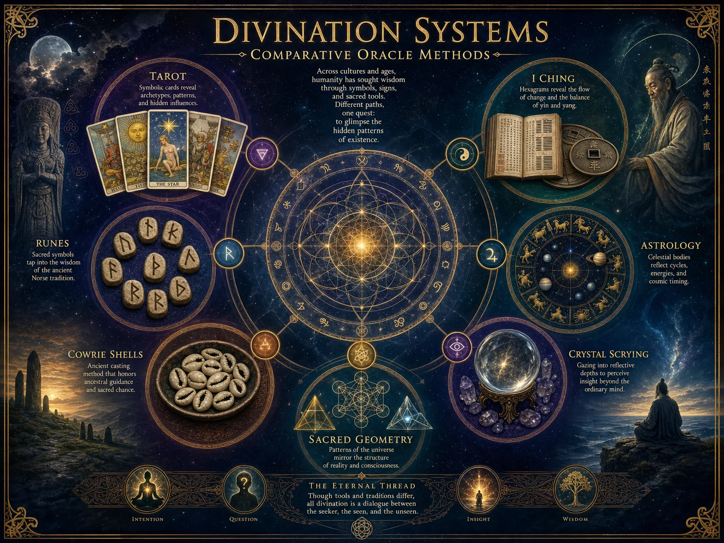 Divination Systems — Comparative Oracle Methods
