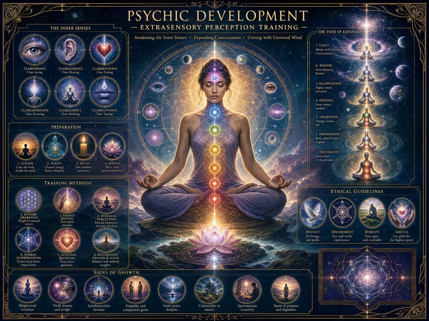 Psychic Development — Extrasensory Perception Training