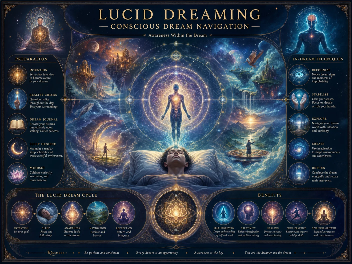 Lucid Dreaming — Conscious Dream Navigation