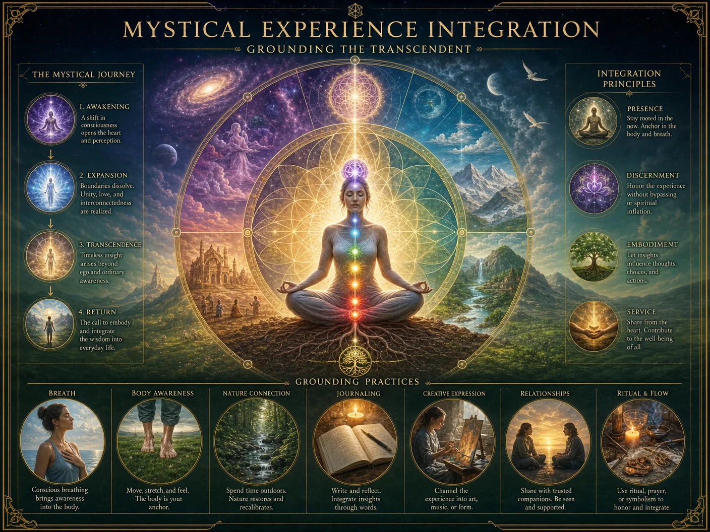 Mystical Experience Integration — Grounding the Transcendent