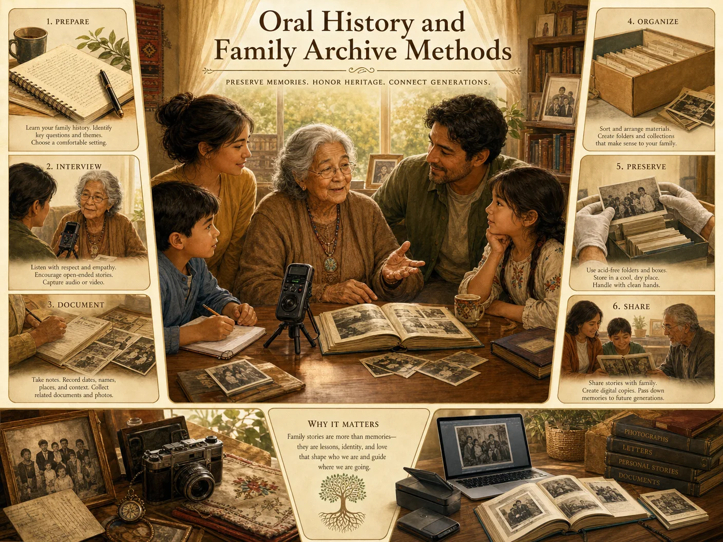 Oral History and Family Archive Methods