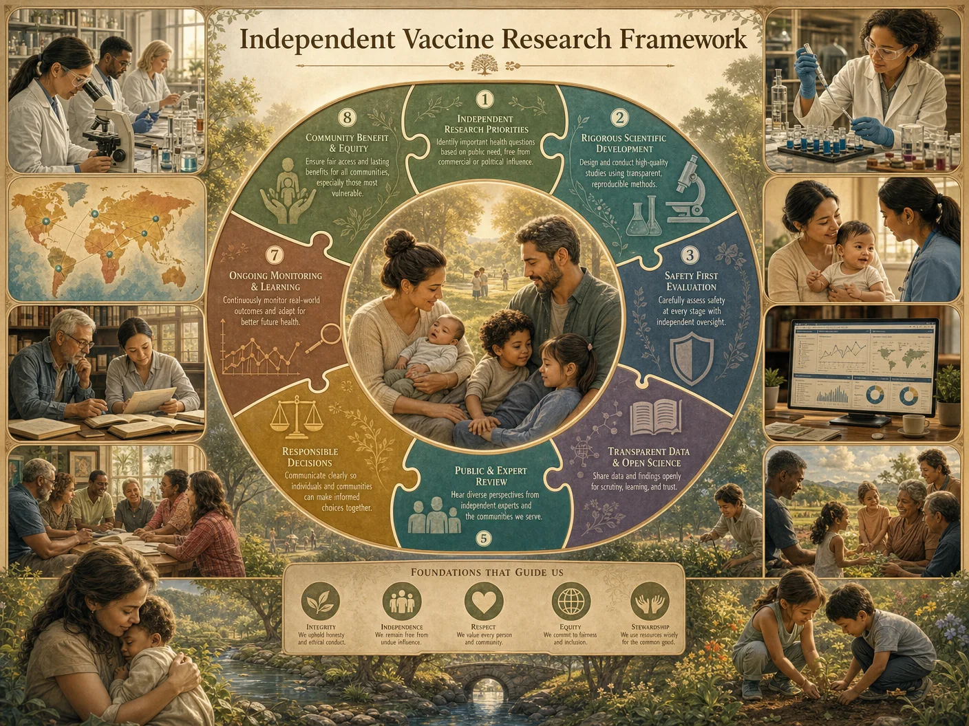 Independent Vaccine Research Framework