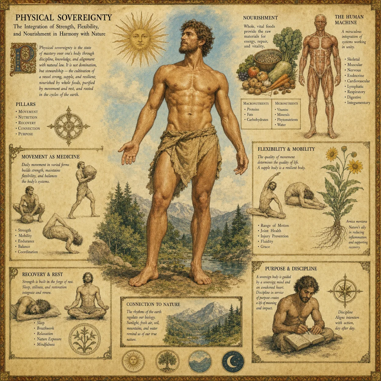 Physical sovereignty achieved: strong, flexible, well-nouris