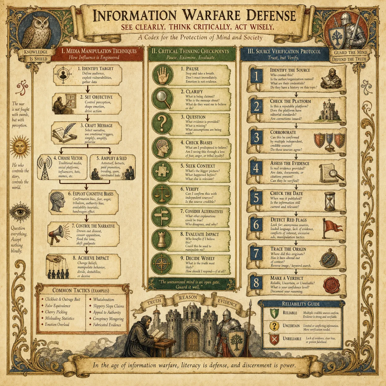 Information warfare defense: media manipulation techniques e