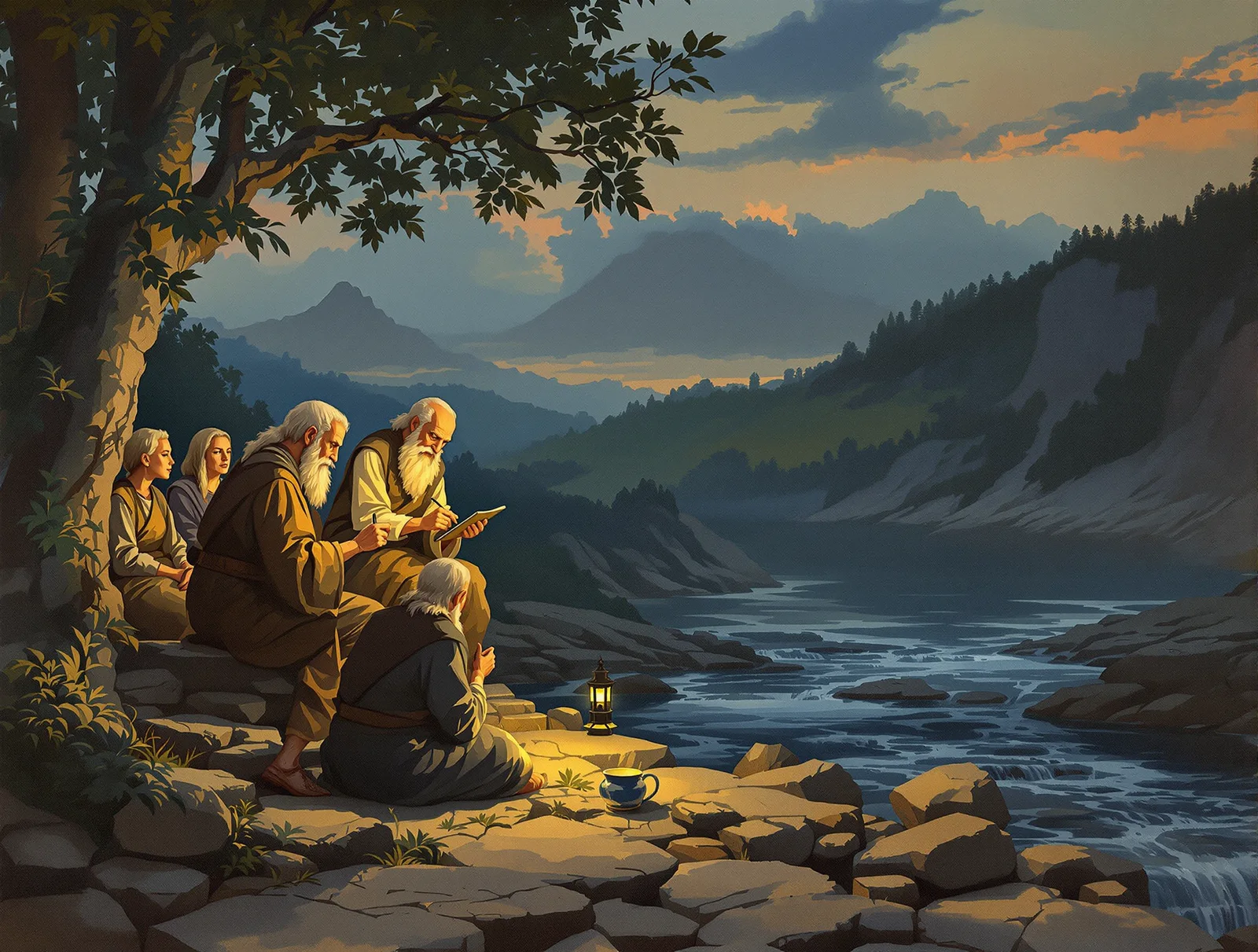 The Council at the Rising River