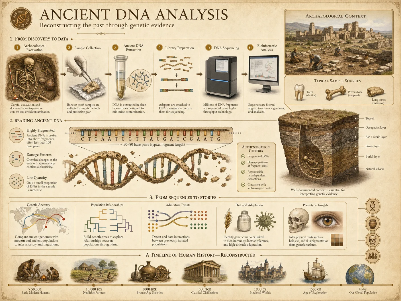 Ancient DNA Analysis