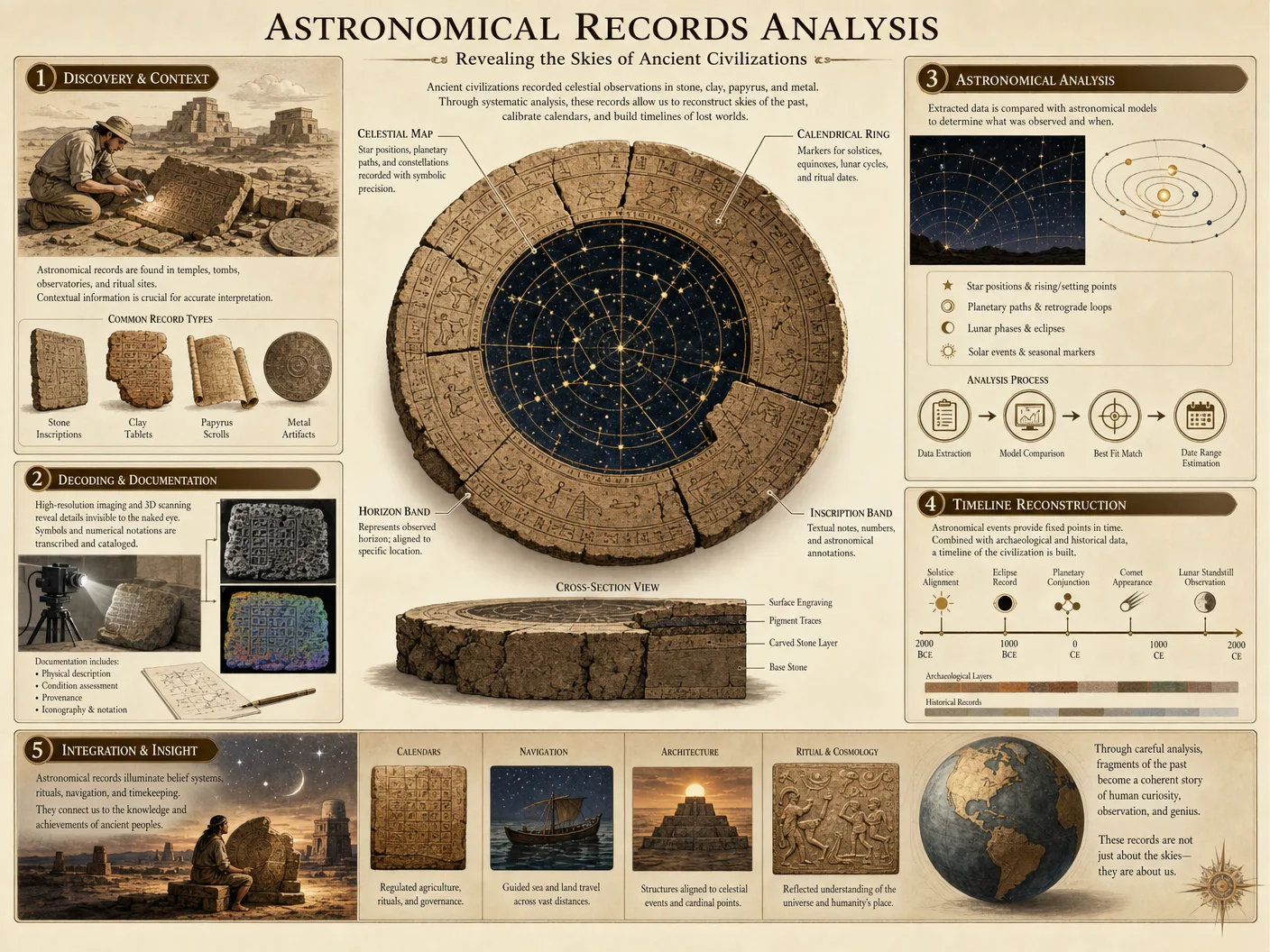Astronomical Records Analysis