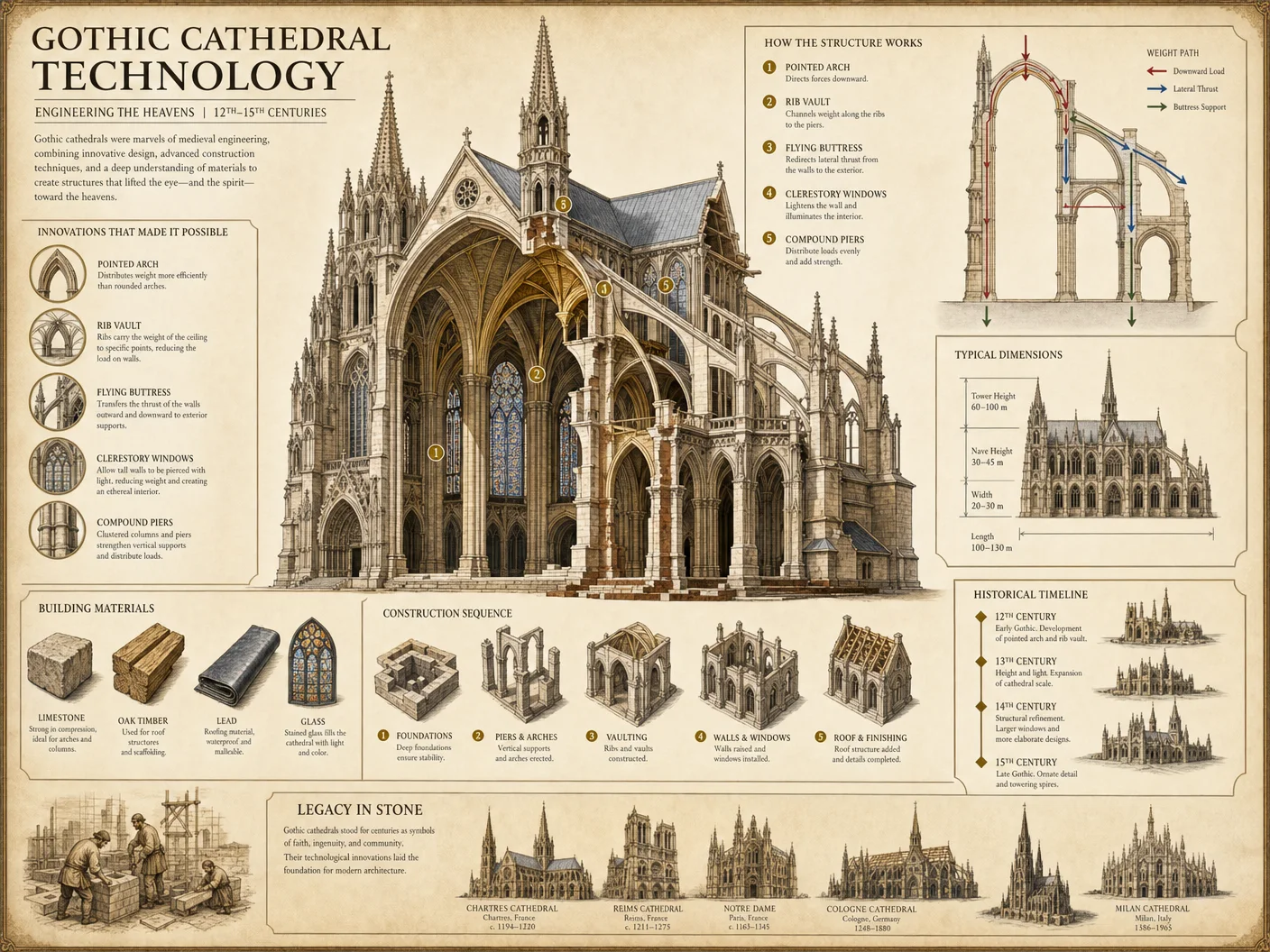 Gothic Cathedral Technology