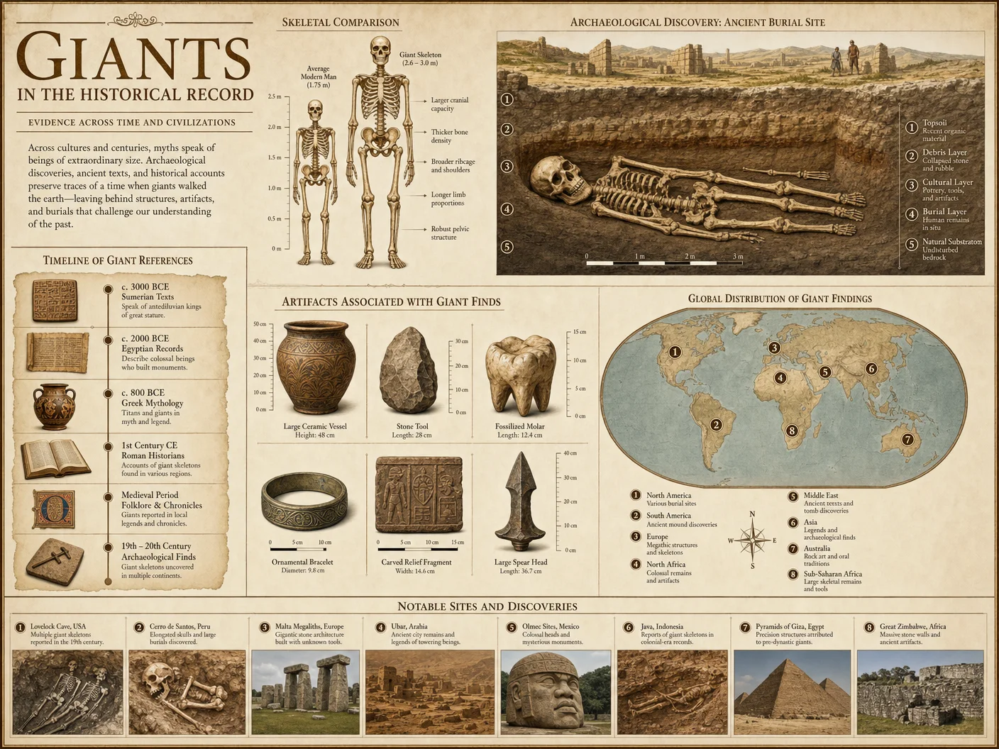 Giants in the Historical Record