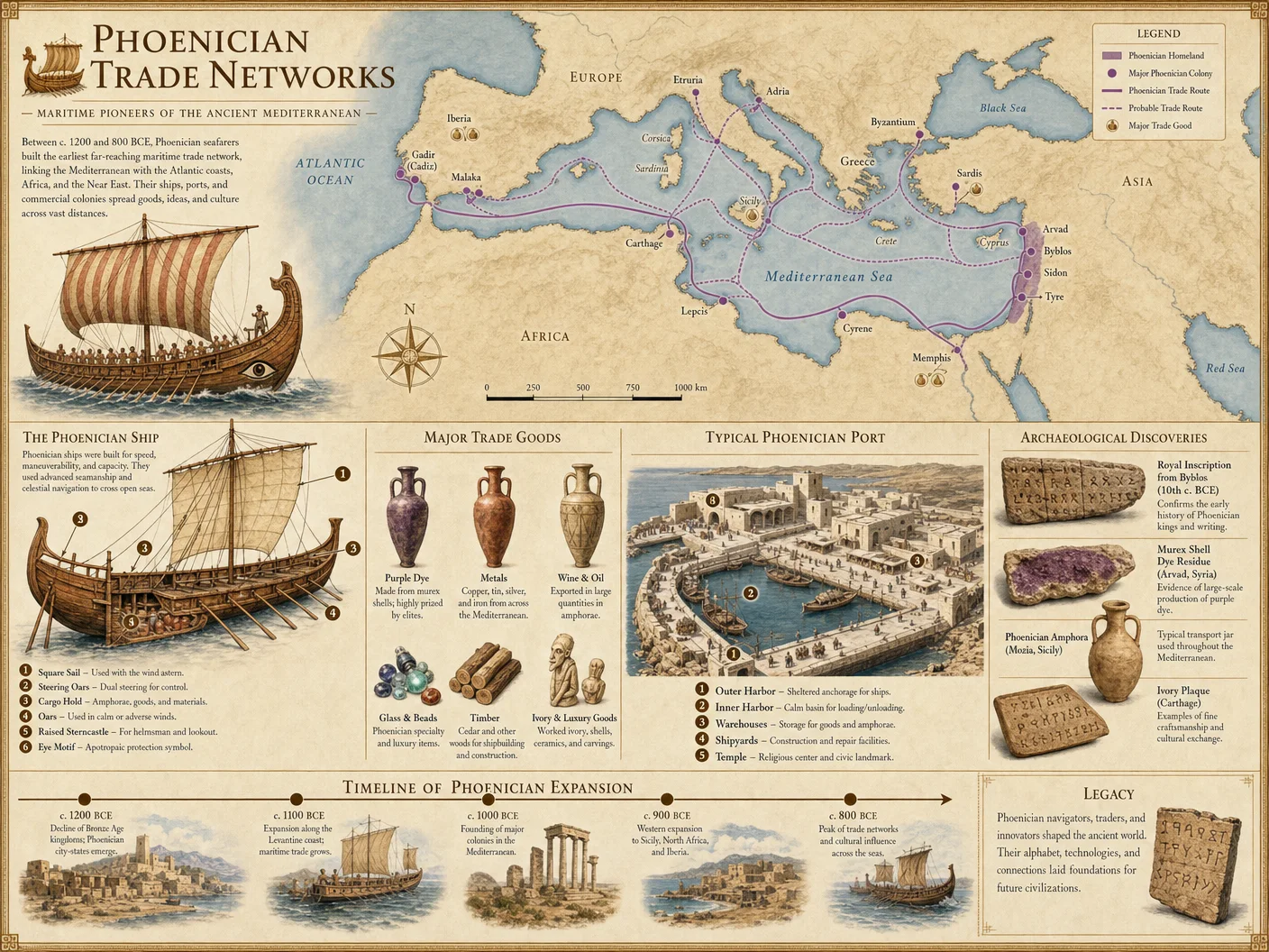 Phoenician Trade Networks