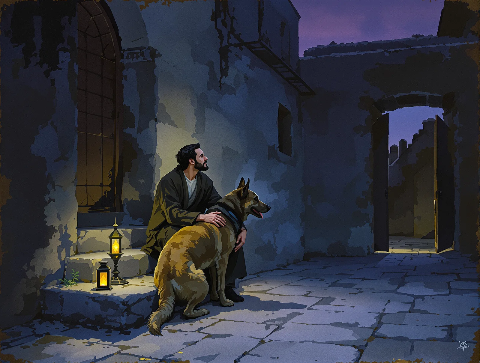 The Sacred Bond: A Sentinel Kept at Dusk