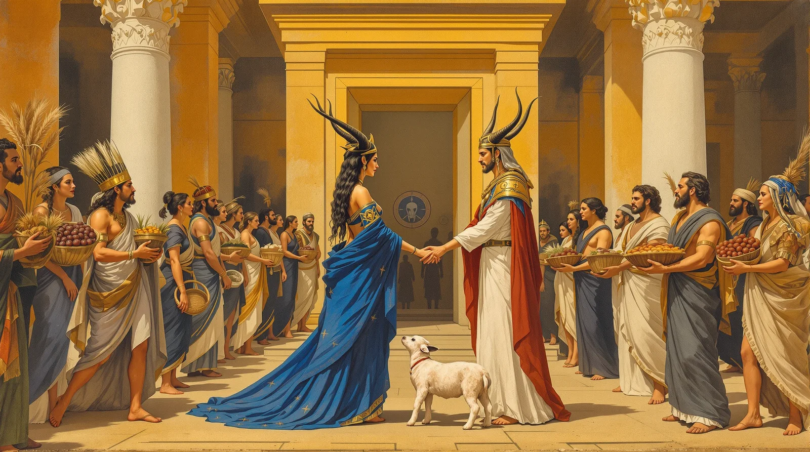 The sacred marriage: Inanna and Dumuzi in the hymn cycle