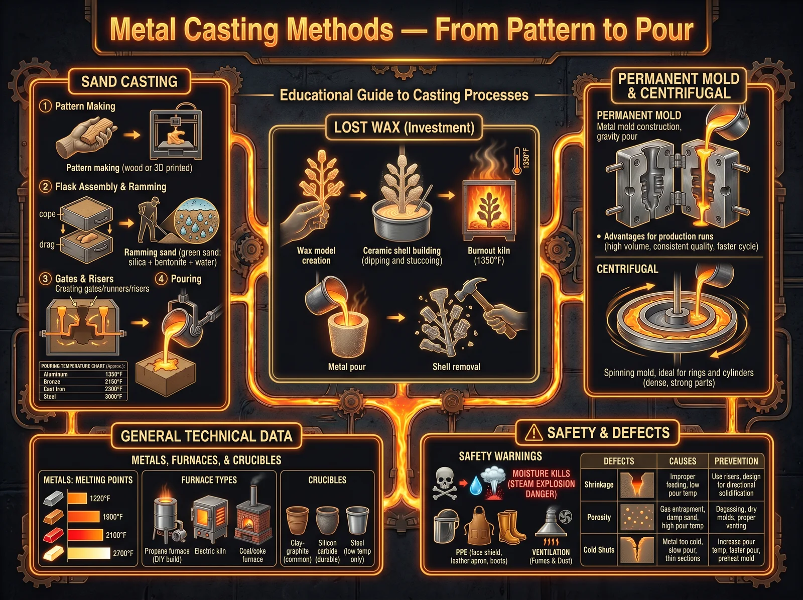 Metal Casting Methods