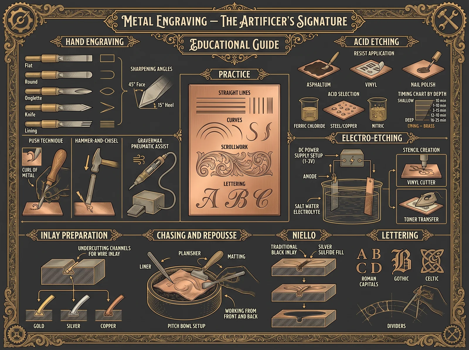 Metal Engraving — The Artificer's Signature