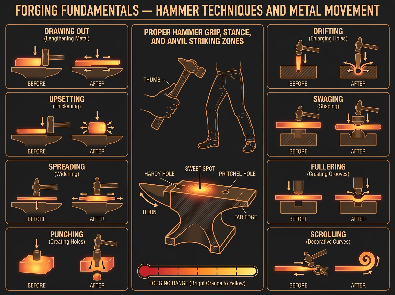 Forging Fundamentals — Core Operations