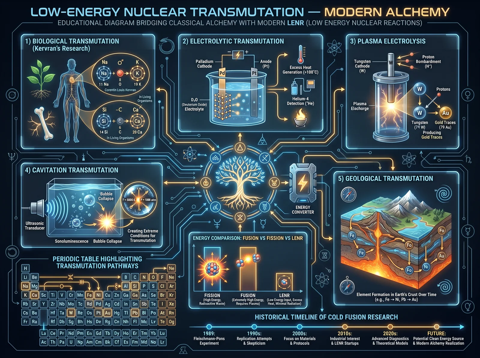 Low-Energy Nuclear Transmutation