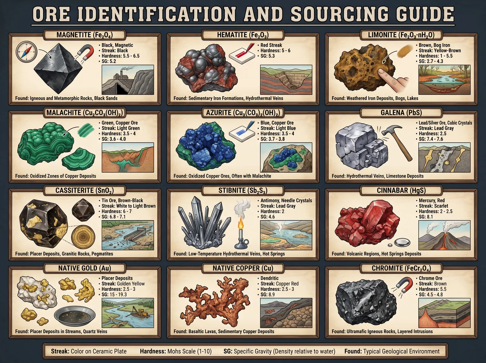 Ore Identification and Classification