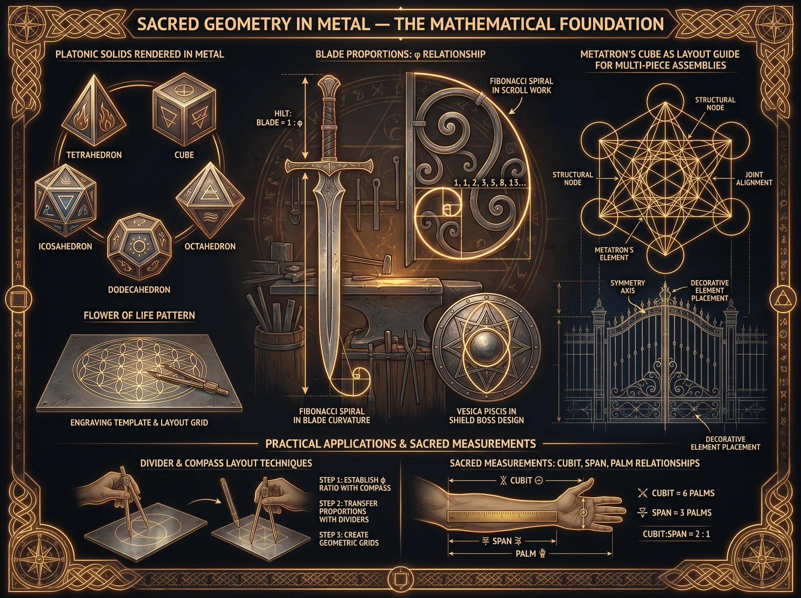 Sacred Geometry in Metalwork