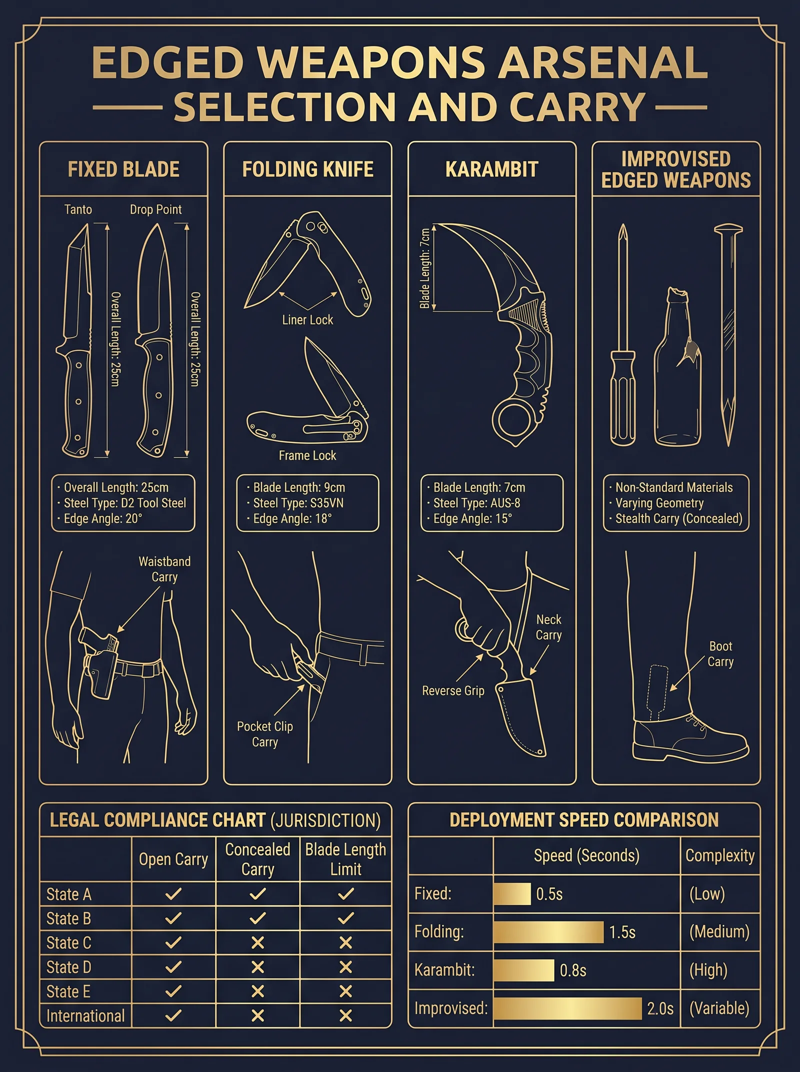 Blade Types — Edged Weapon Classification