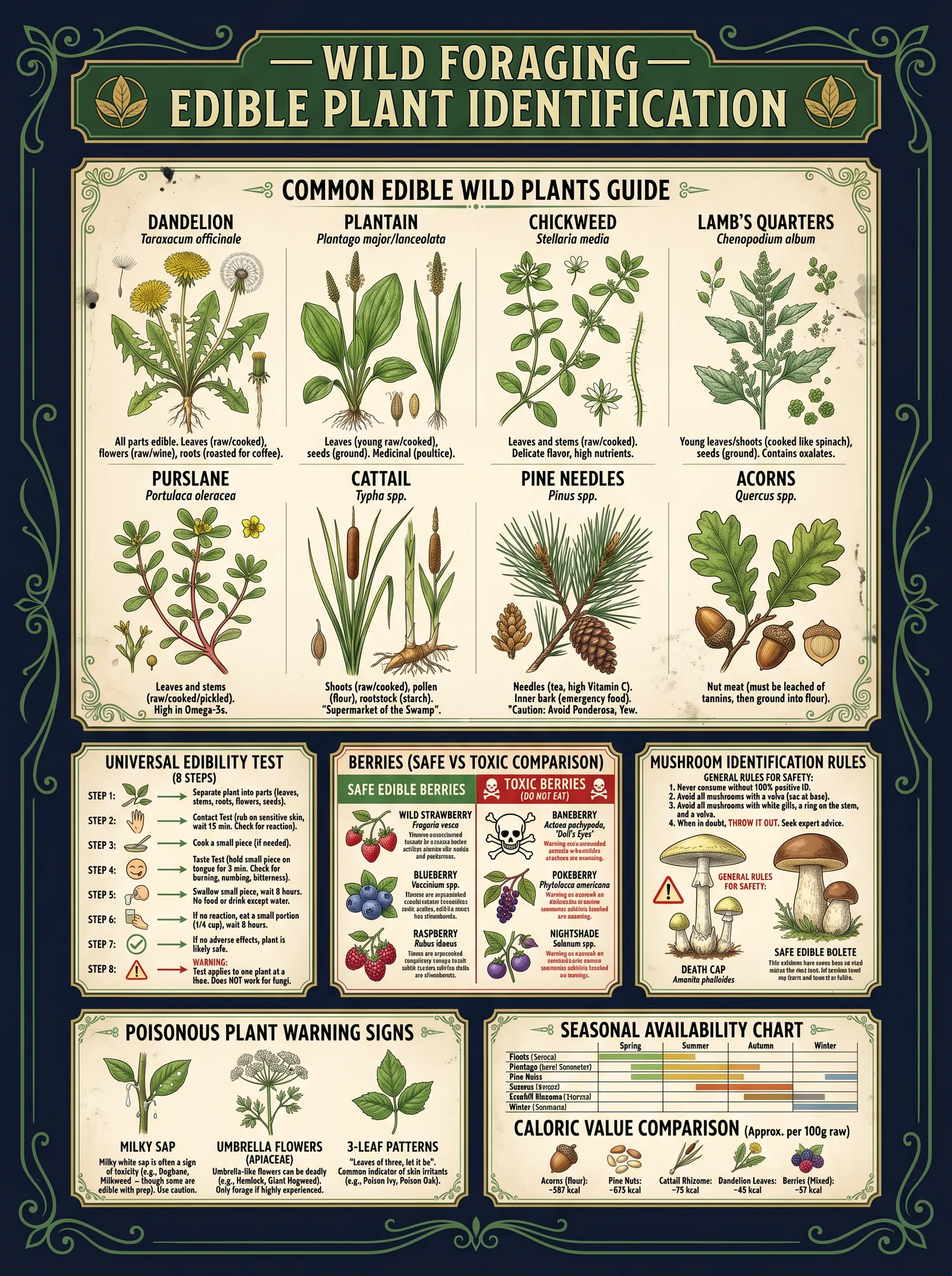 Foraging — Wild Edible Identification