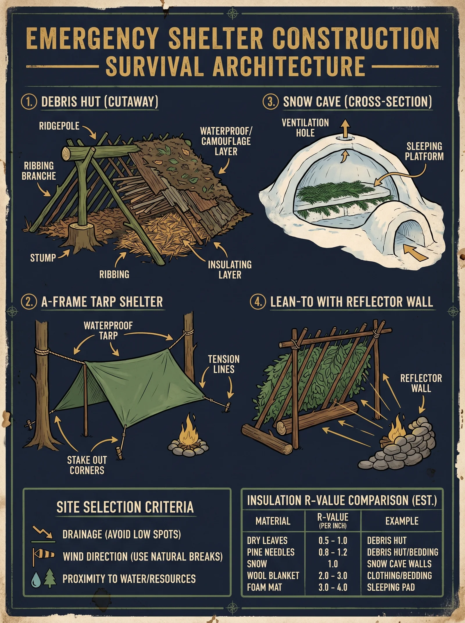 Shelter Building — Emergency and Long-Term