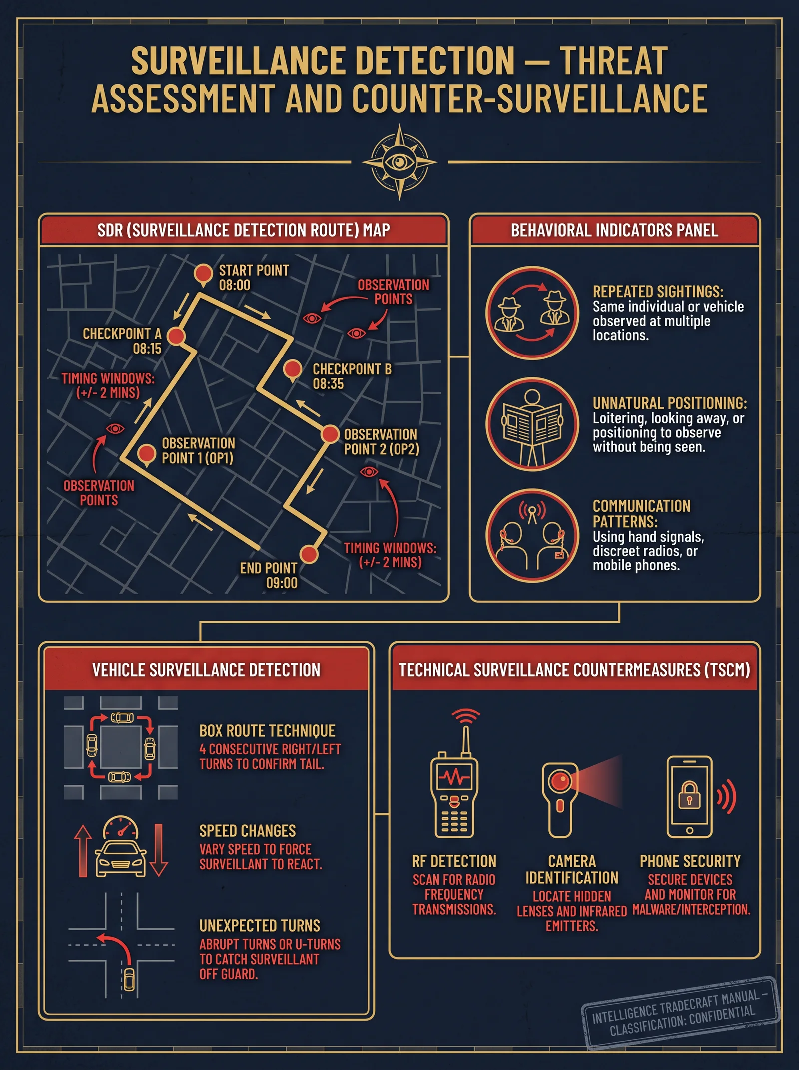 Surveillance Detection — Identifying Watchers