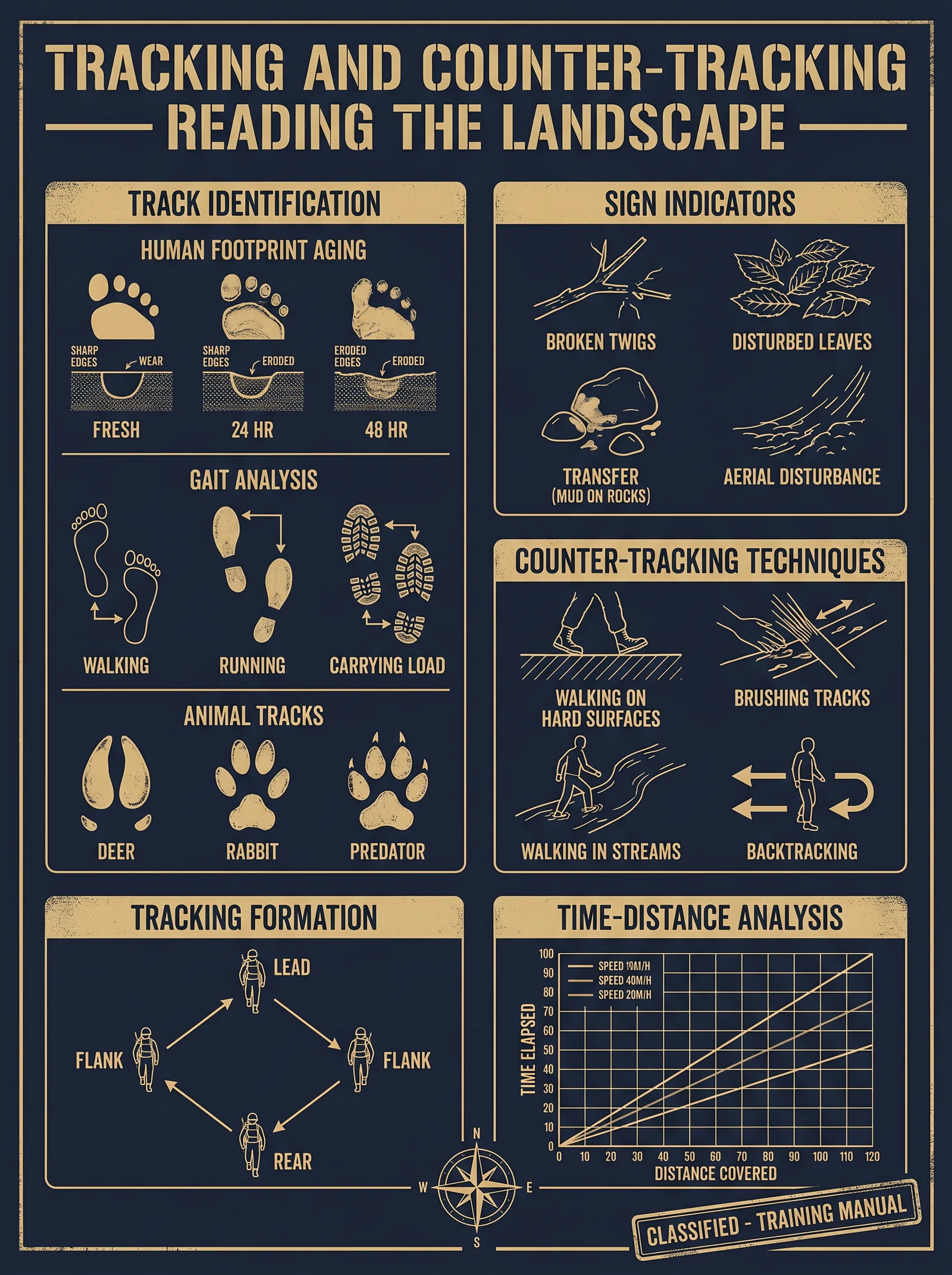 Tracking — Reading Sign and Spoor