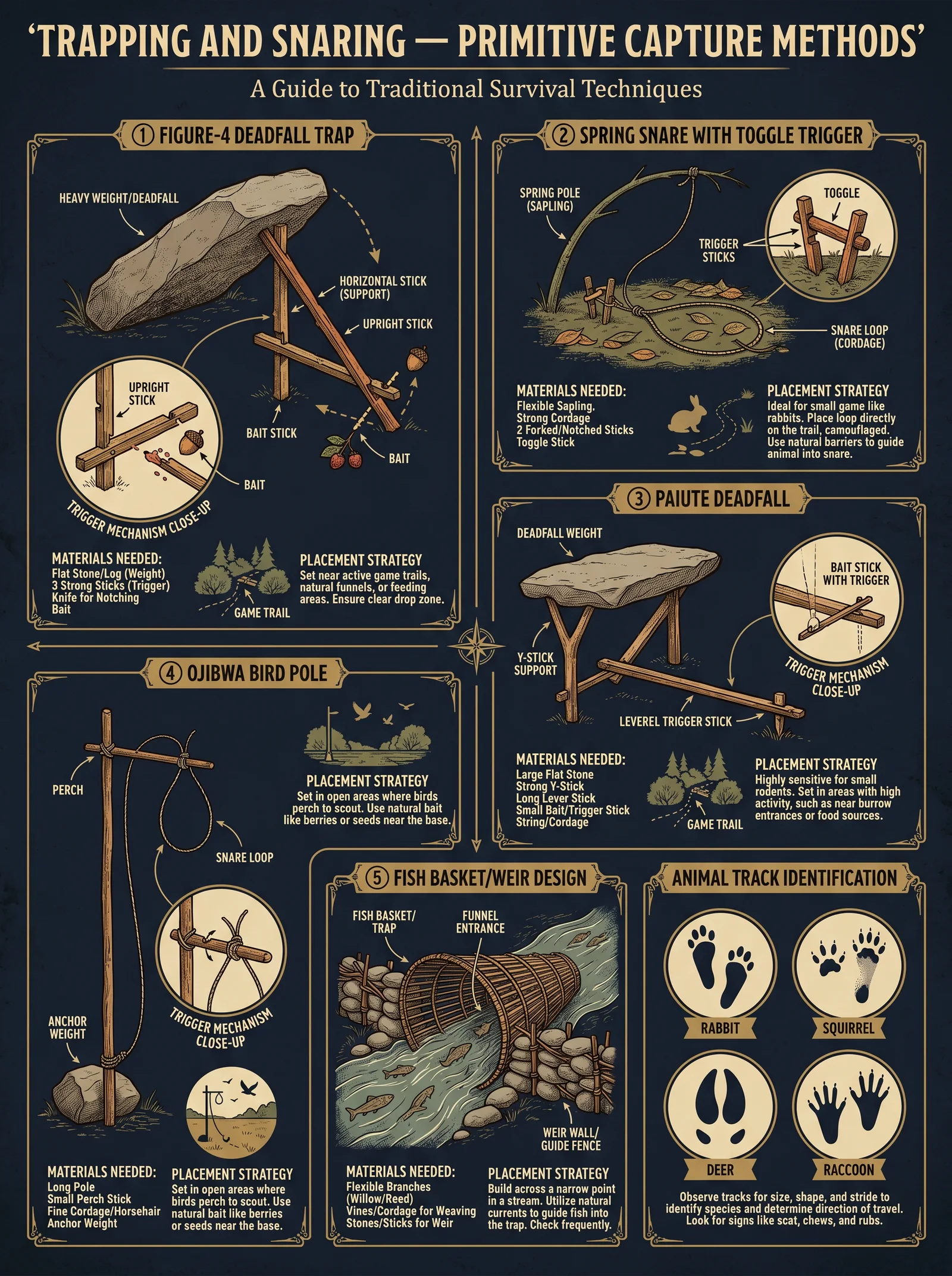 Trapping — Snares and Deadfalls