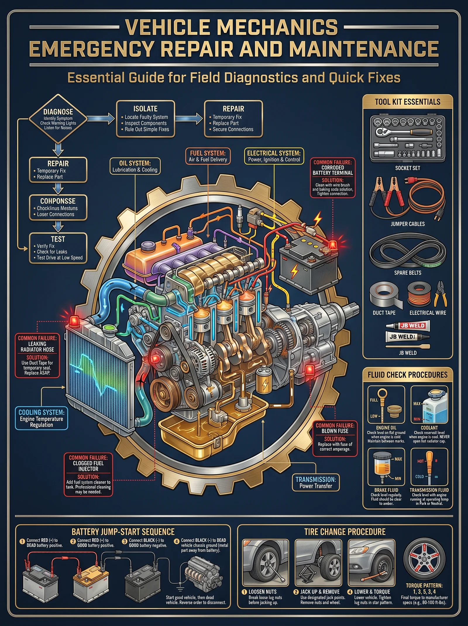Vehicle Mechanics — Field Repair and Maintenance