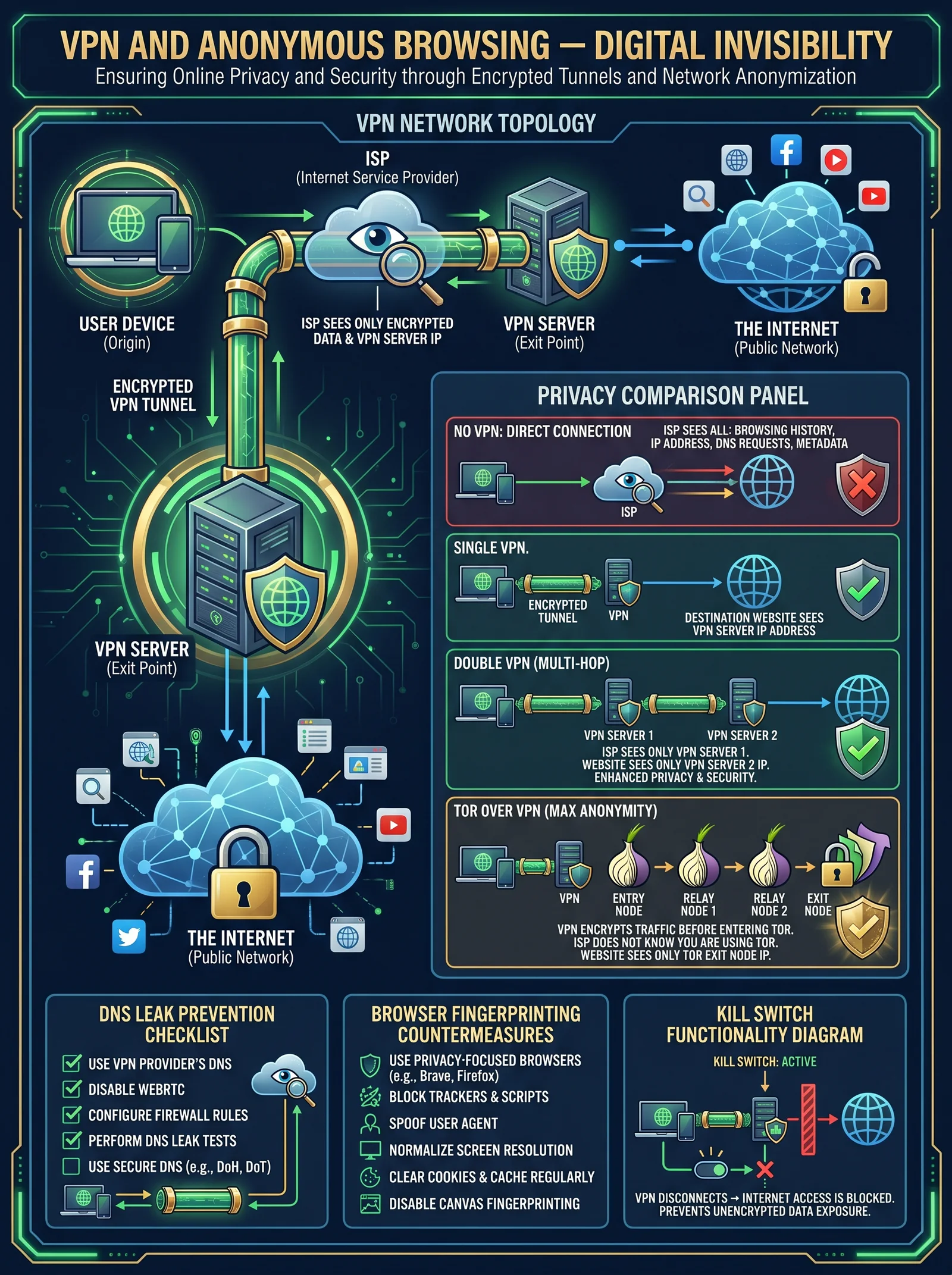 VPN and Anonymity — Digital Privacy Shield