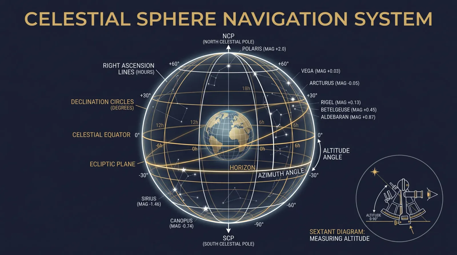 The Celestial Sphere — Complete Navigation Framework