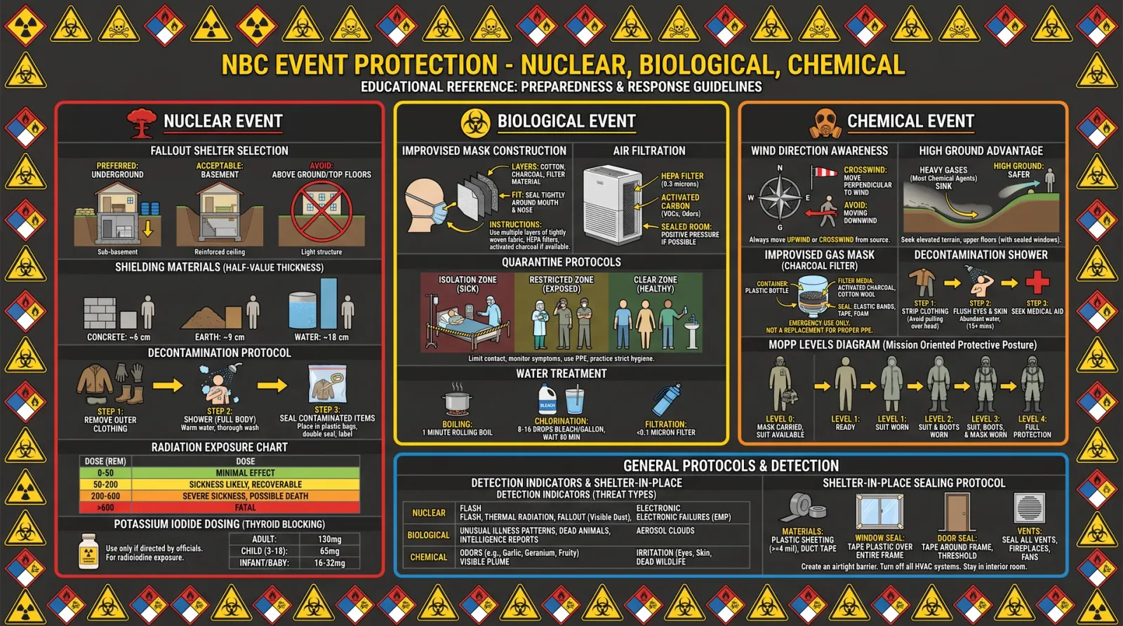 NBC Event Protection — Nuclear, Biological, Chemical