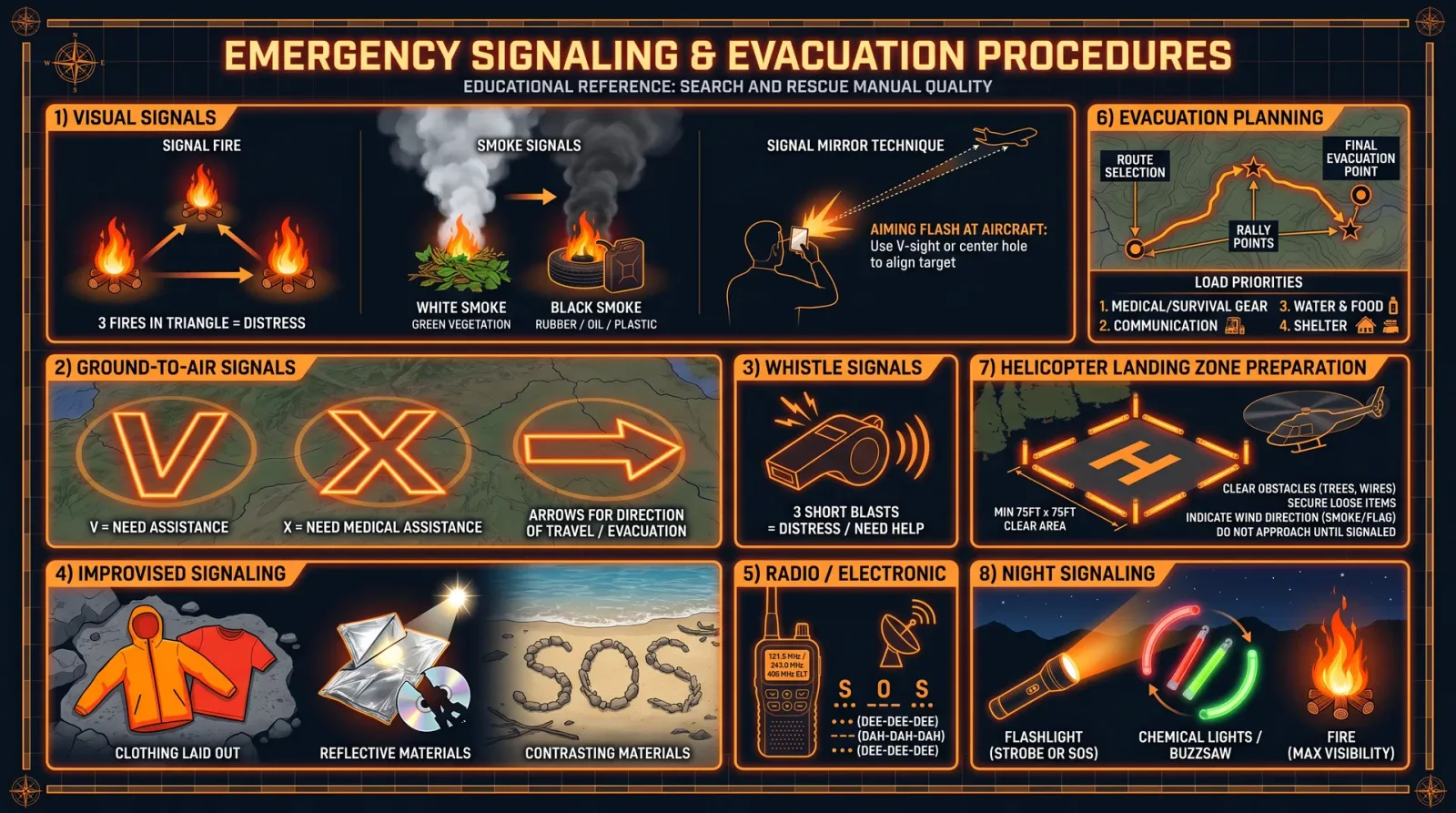 Emergency Signaling & Evacuation Procedures