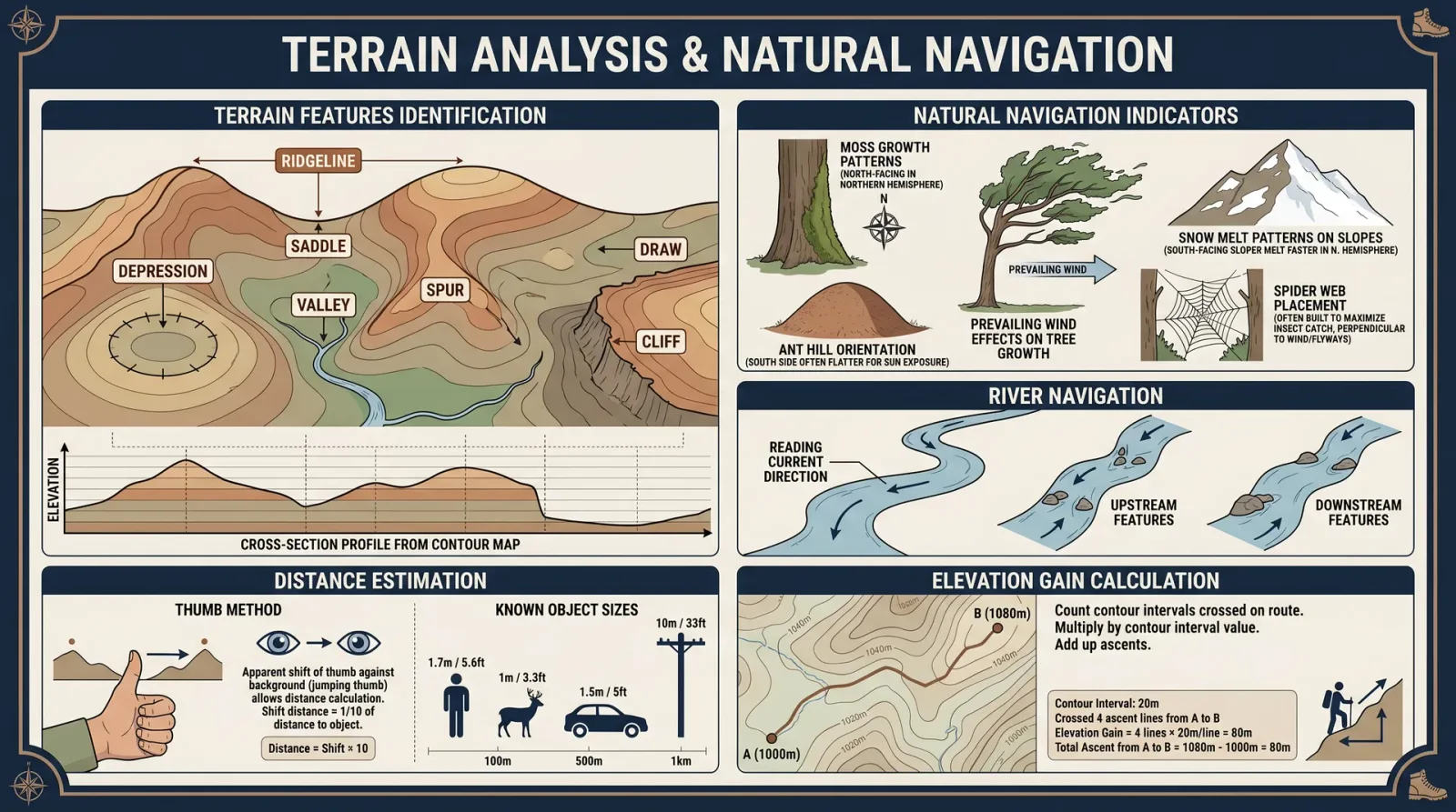 Terrain Analysis & Natural Navigation