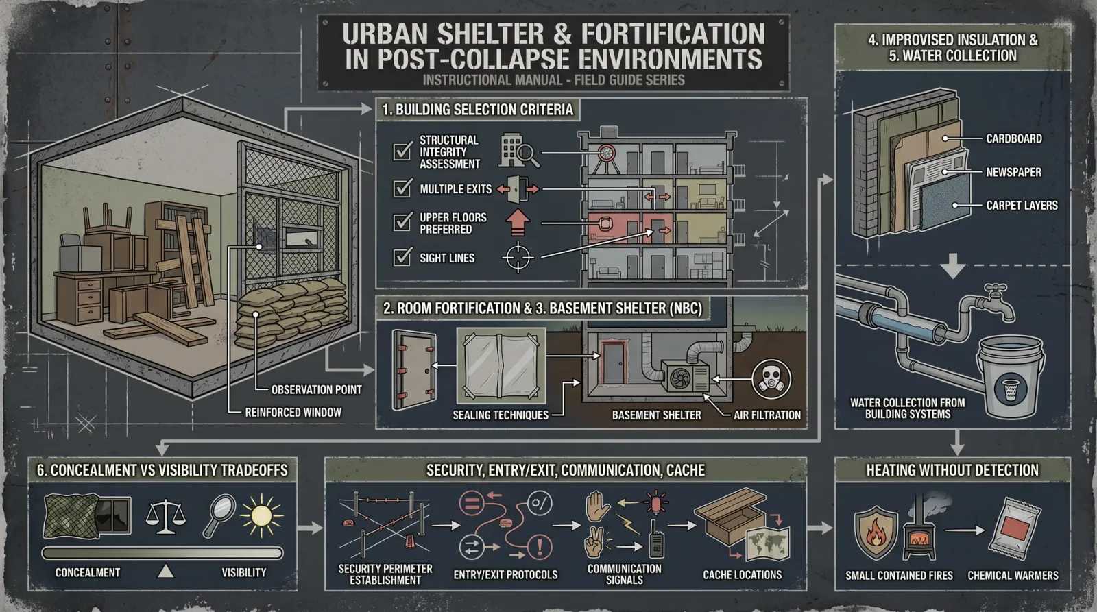 Urban Shelter & Fortification in Post-Collapse