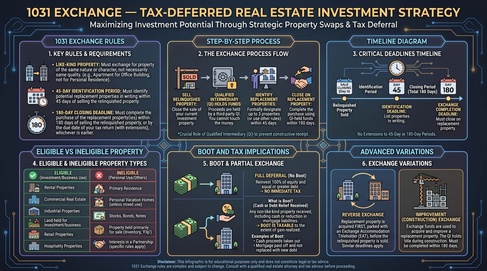 1031 Exchange — Tax-Deferred Real Estate Strategy