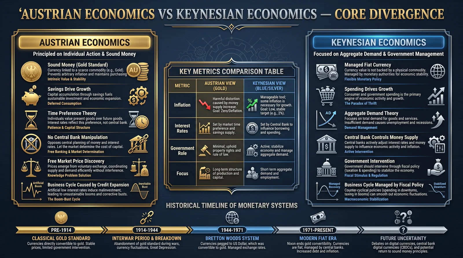 Austrian Economics — Core Principles & Foundations
