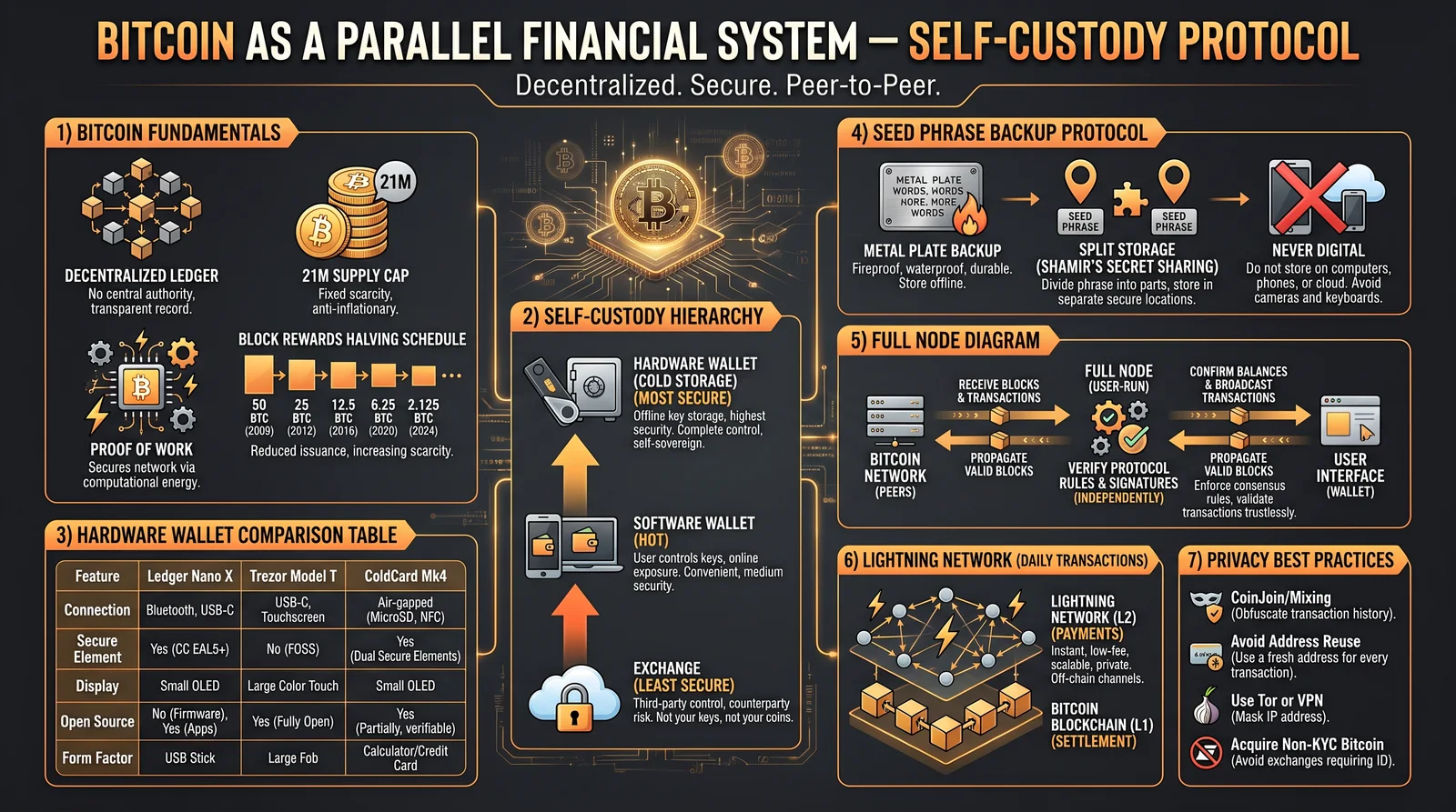 Bitcoin Sovereignty — Self-Custody & Financial Independence